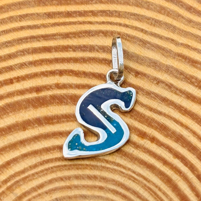 Pingente Letra S - Tamanho P