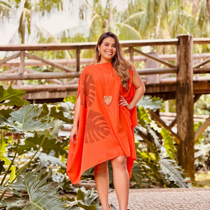 Monstera Leaf Tunic I