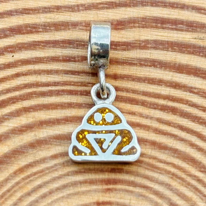 Berloque Muiraquitã Marajoara Dourado P