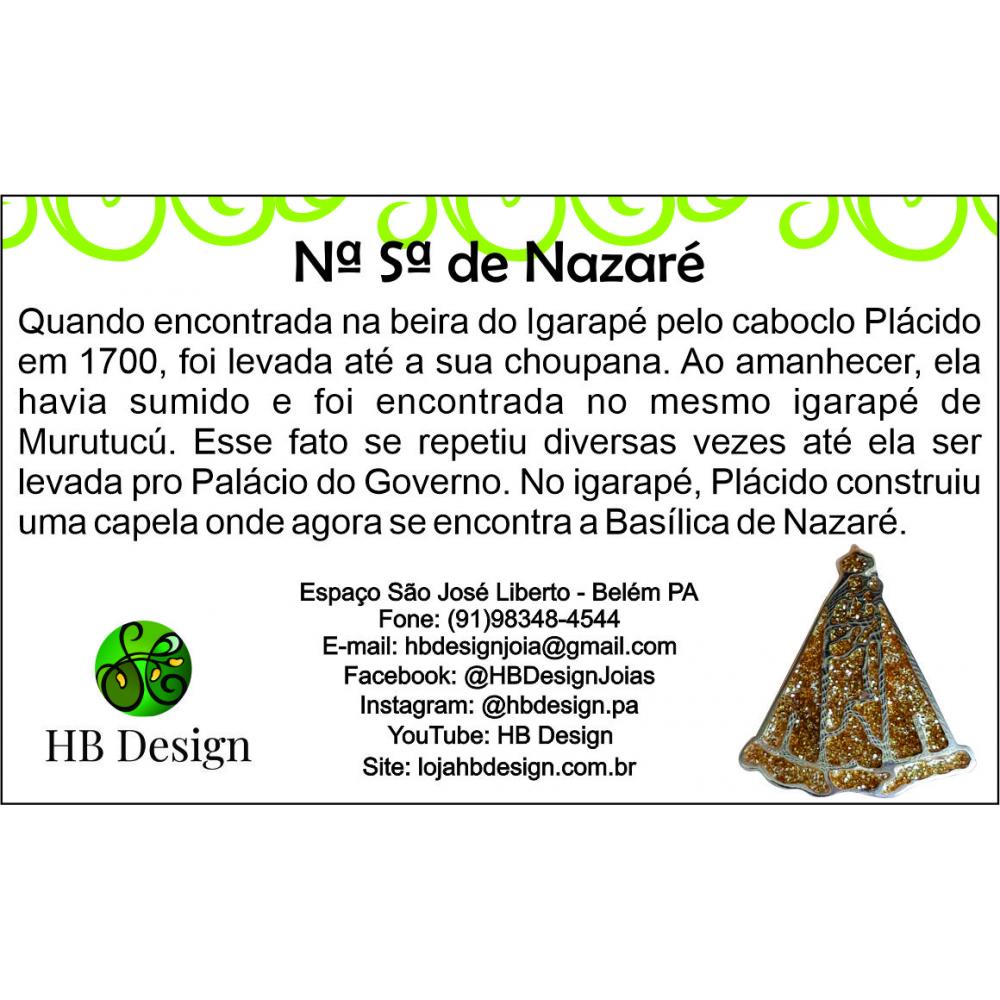 Pingente Nossa Senhora de Nazaré nº 4