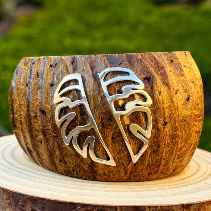 Large Monstera Leaf Bracelet