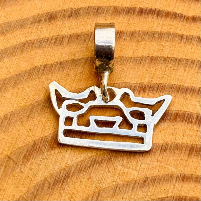 Berloque Brinquedo de Miriti Pássaro Vazado