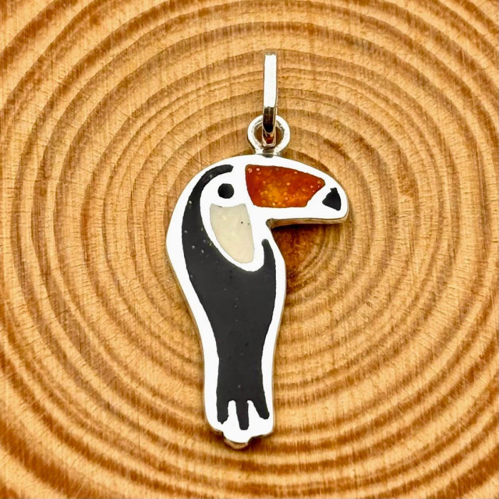 Pingente Tucano - Tamanho P