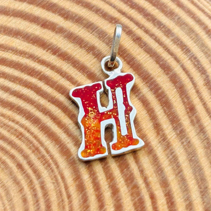Boat Letter Pendant H - Size S