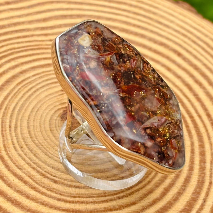 Anel Chocolate com Pimenta