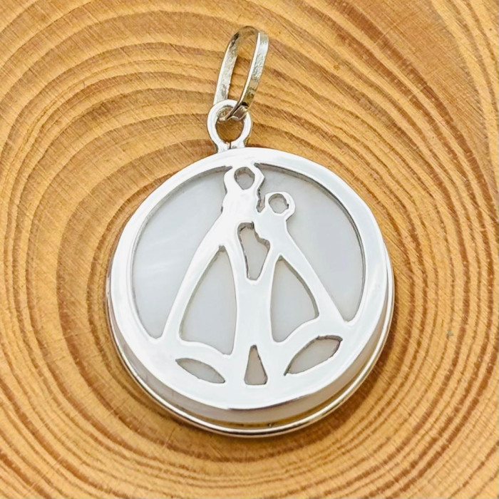 Pingente Nossa Senhora Ícone de Maria - Tamanho M