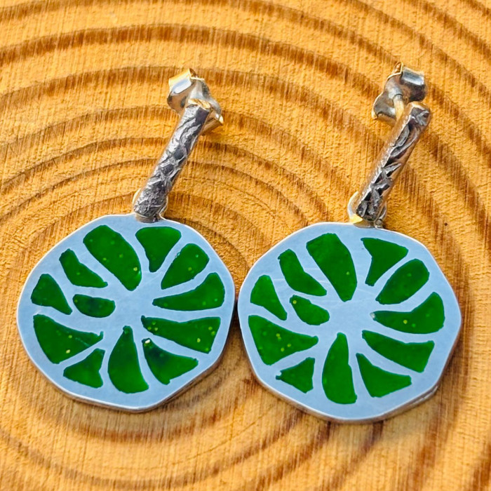 Victoria Amazonica Earrings - Size S