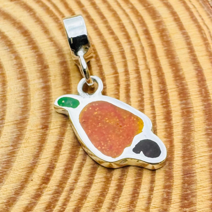 Rectangular Holy Spirit Pendant