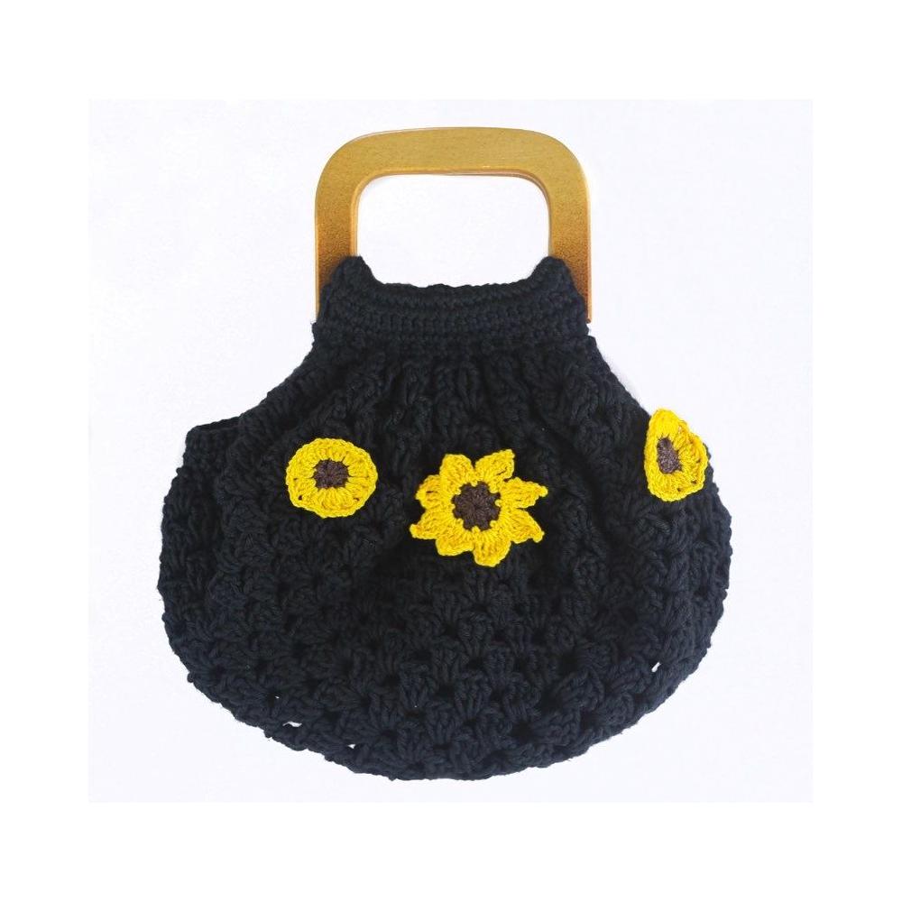 Sunflower Crochet Bag P