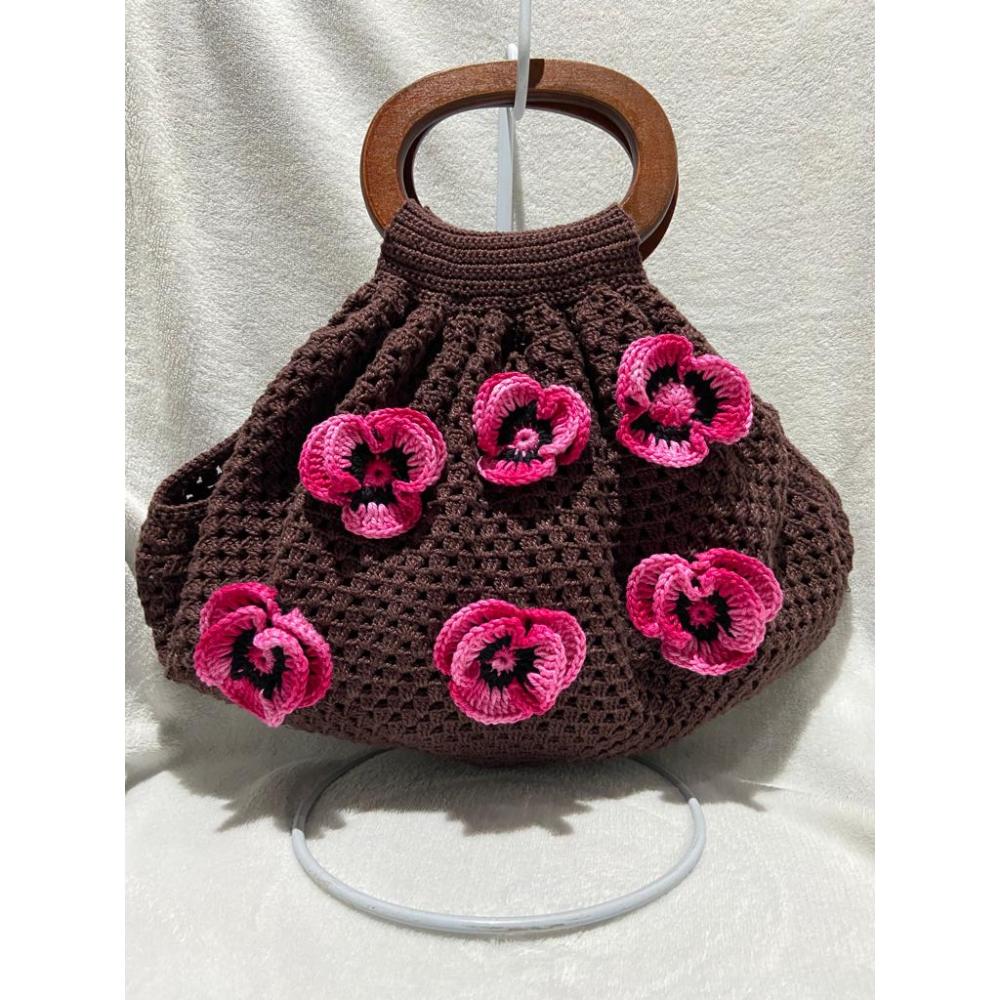 Amor Perfeito Crochet Bag