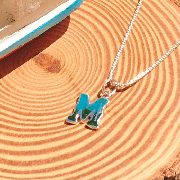 Letter M Pendant - Size S