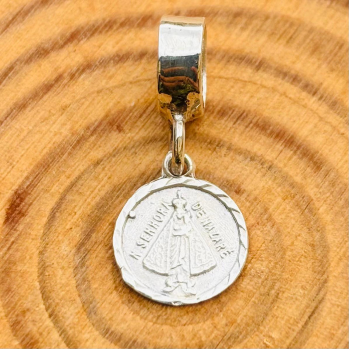 Round Our Lady of Nazareth Charm