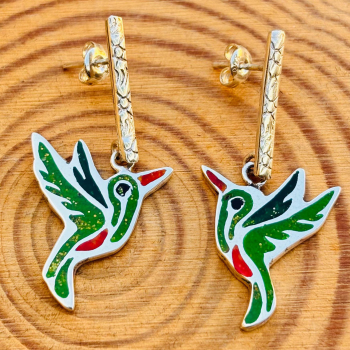 Hummingbird Earring