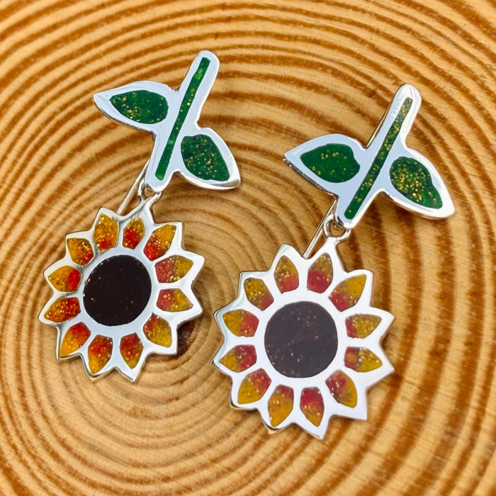 Brinco Flor do Sol